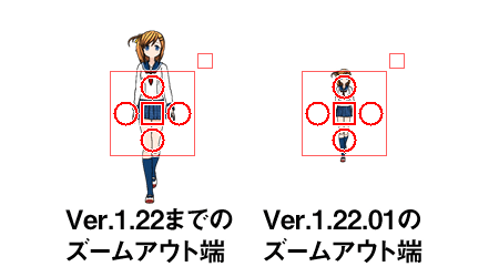 Ver.1.22.01 ズームアウトをさらに小さく