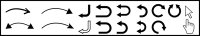 21.矢印・指